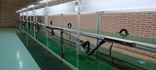 نوار نقاله خط مونتاژ قطعات موبایل