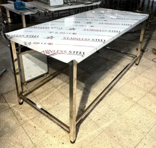 میز کار استیل 101 بهداشتی
