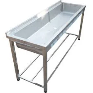 میز استیل سینک دار 105 تک لگنه